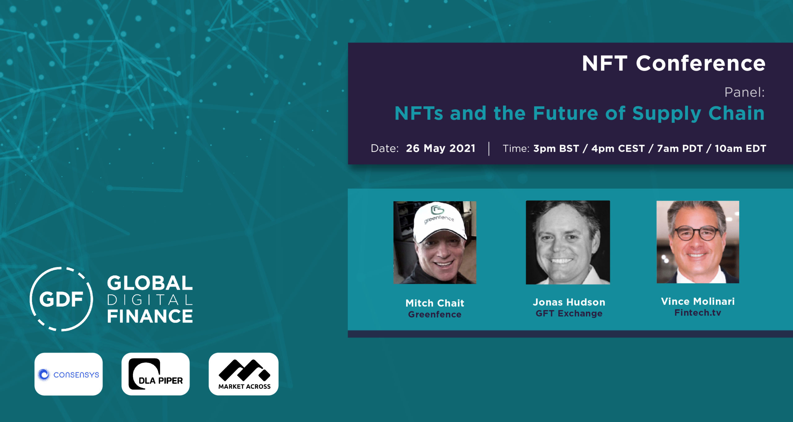 NFT Conference NFT's And The Future Of Supply Chains GDF